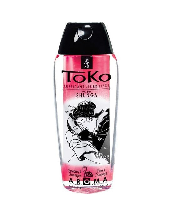 Lubricante Toko Aroma - Fresas con Cava [165ml]