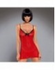 Chemise Truelove + Tanga [L/XL] [Rojo]
