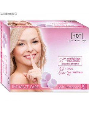 Hot Intimate Care Soft Tampons [10un]