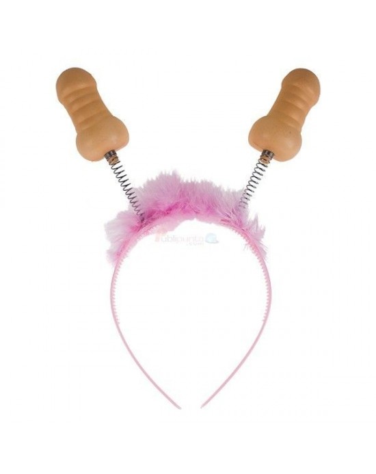 Diadema con Penes [Rosa]