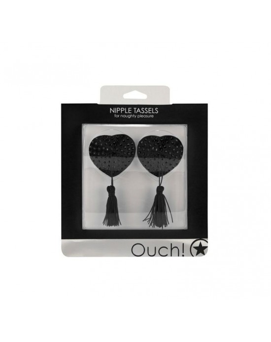 Cubre Pezones Corazon [Negro]