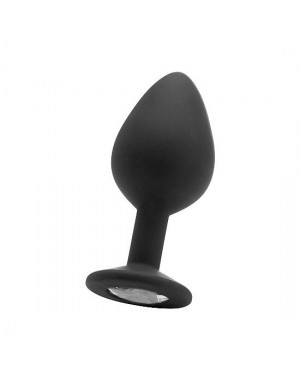 Large Plug Diamante [Negro]