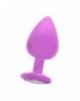 Extra Large Plug Diamante [Morado]