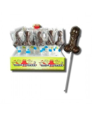 Piruleta de Chocolate Diablo Picante [PACK 6]