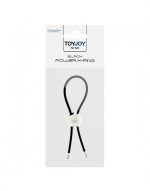 Anillo Pene Ajustable [Negro]