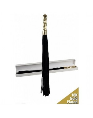 Azotador con Mango Bañado en Oro