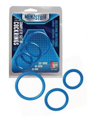 Kit de Anillas Silicona [Azul]