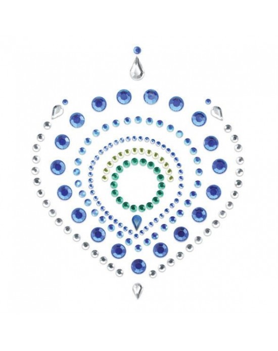 BIJOUX INDISCRETS FLAMBOYANT AZUL&VERDE