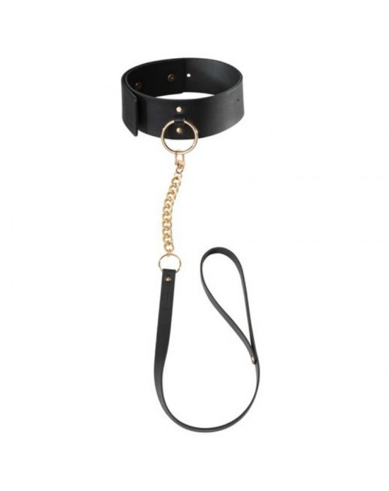 BIJOUX INDISCRETS MAZE COLLAR NEGRO CON CORREA