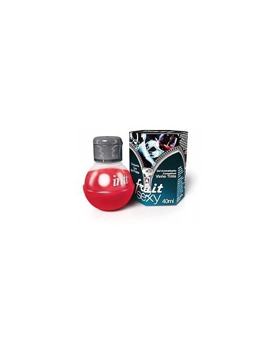 Gel Lubricante Fruit Sexy [Vino Tinto] [40ml]