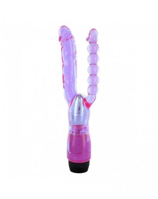 Vibrador Xcel Double Penetrating [Lila]