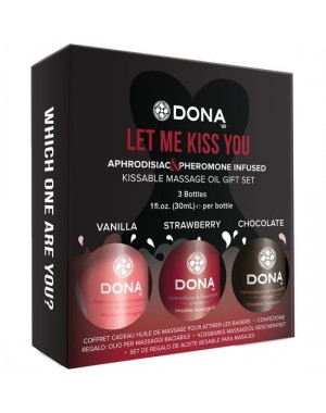Set 3 Aceites Let Me Kiss You [3x30ml]