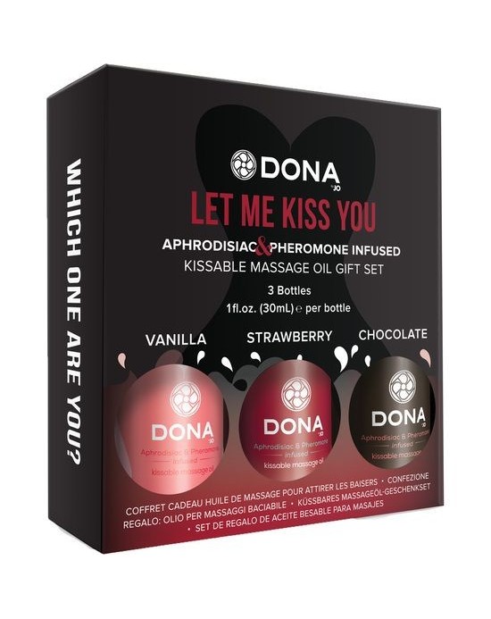 Set 3 Aceites Let Me Kiss You [3x30ml]