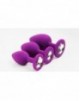 Kit Entrenamiento Anal con Joya [Morado]