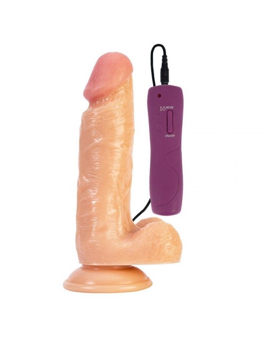 Vibrador con Ventosa Realistico Leo