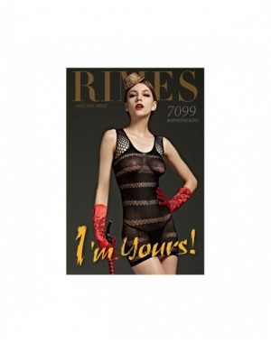Bodystocking Rimes 7099 [TU] [Negro]