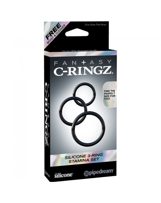 Set 3 Anillas Silicona C-Ringz