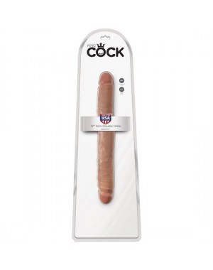Dildo Doble Delgado Mulato [30cm]