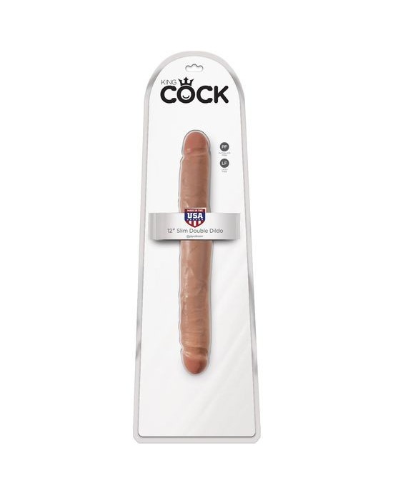 Dildo Doble Delgado Mulato [30cm]