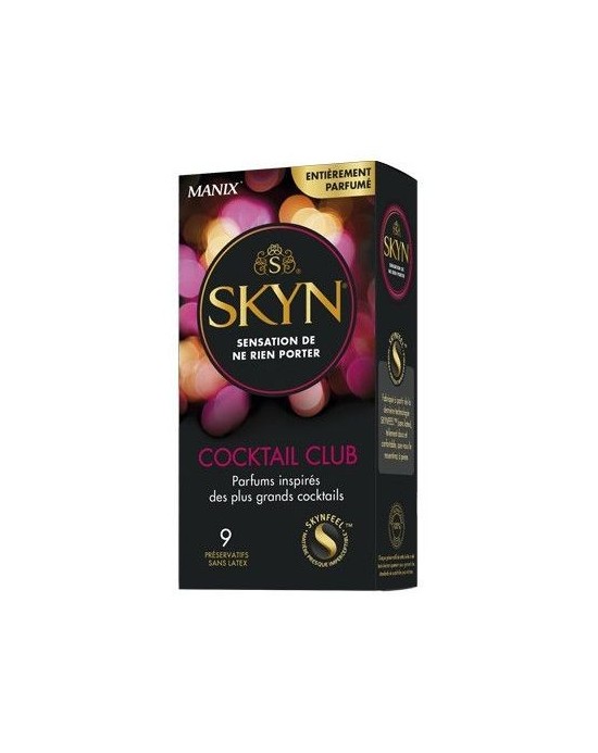 Preservativos sin Latex SKYN Cocktail Club [9un]