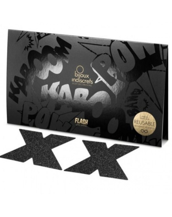 Pezoneras Flash Cruz Negra