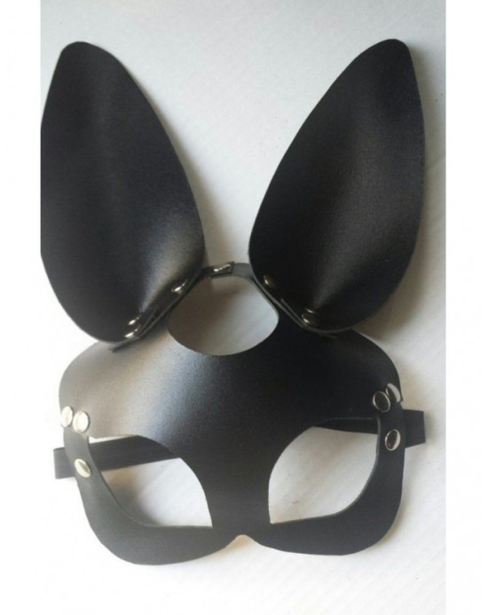 Máscara de Cuero con Orejas Grandes
