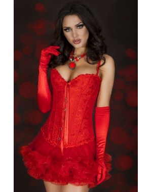 Corsé CR-3204 [Rojo] [XL]