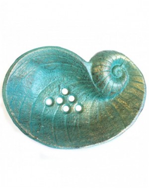 Jabonera de Hierro Concha [Verde]