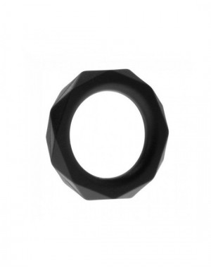 Anillo Cocktagon XL [3cm] [Negro]