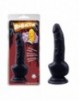 Dildo Obsidian Intruder [18x3.2cm] [Negro]