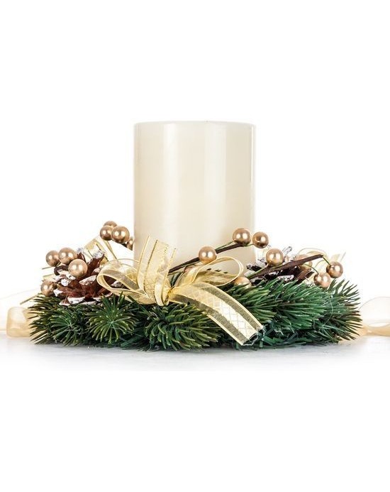 Vela Led Marfil de Centro