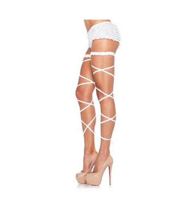 Liguero con Cintas [Blanco]