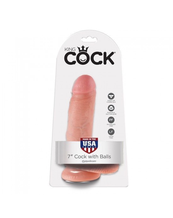 Dildo Realistico King Cock [17.8cm]