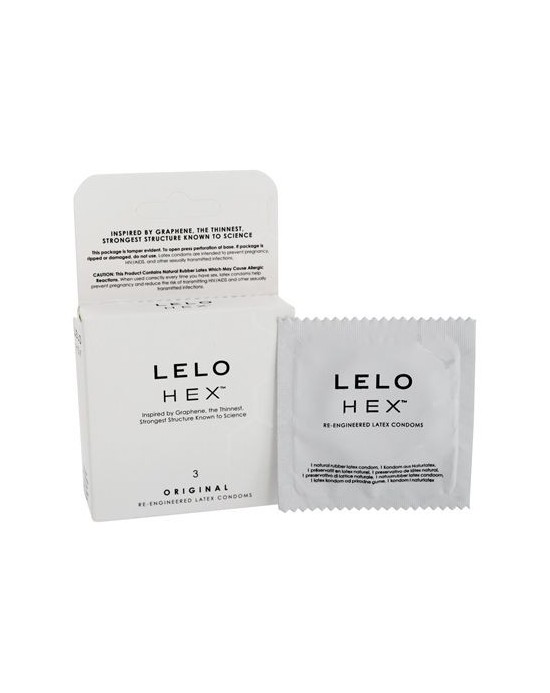 Preservativo Lelo Hex [3und]