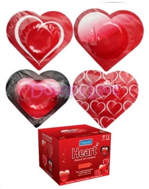 Preservativos Pasante Heart, 100u