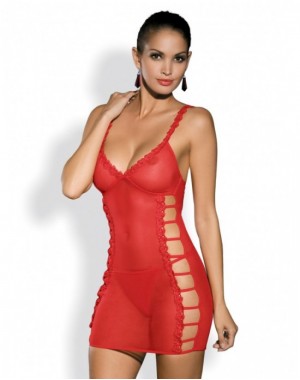 Chemise Peony [L/XL] [Rojo]