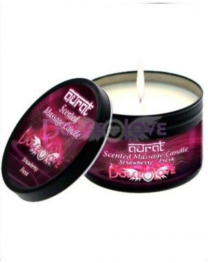 Vela de Masaje Fresa 200ml, Aurat