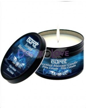 Vela de Masaje Piña Colada 200ml, Aurat