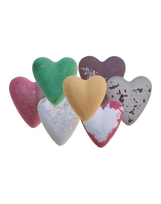 Megaburbujas de Corazón Afrodisíacas Variadas