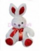 Peluche conejo blanco y rojo