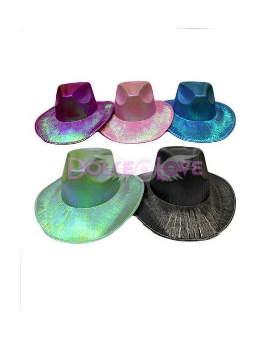 Sombrero Cow Girl Brillante, Colores
