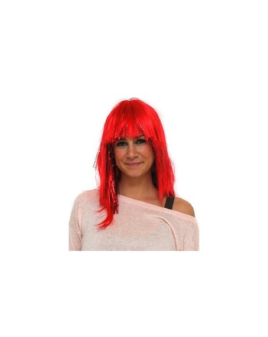 Peluca Punky Rojo
